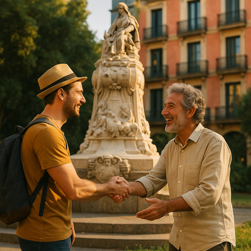 Point de rencontre avec votre guide local