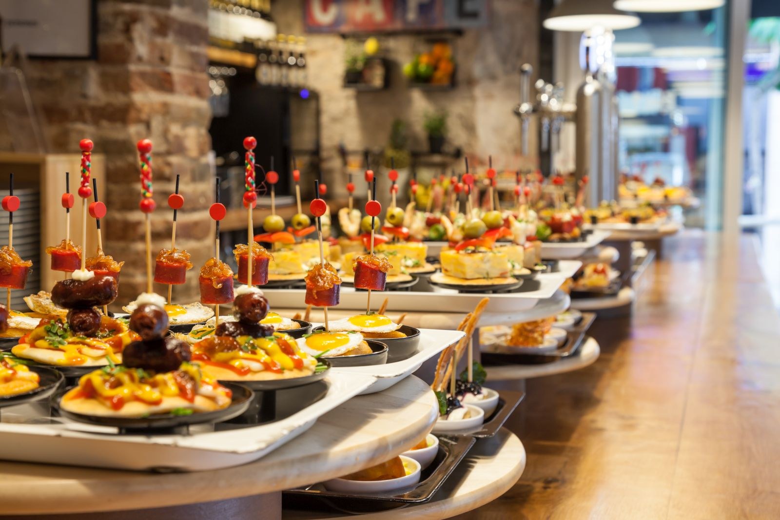 3rd Stop: Pintxos & Wine