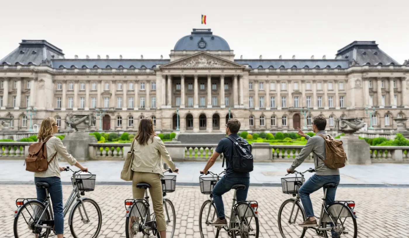 Brussels Private Bike Tour: Highlights, Parks &amp; Drinks — photo 2