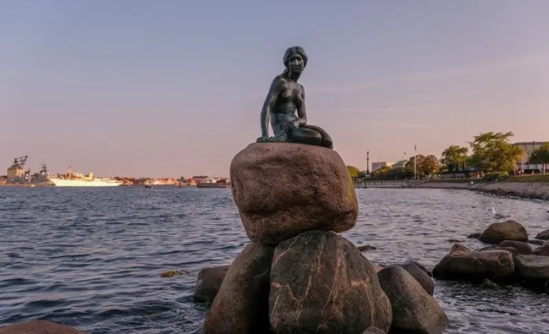 La Petite Sirène à Copenhague.