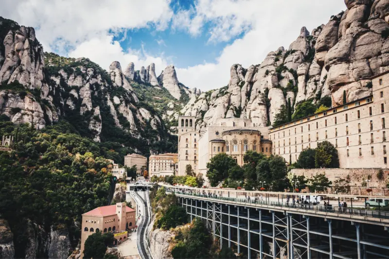Montserrat, the magic mountain.