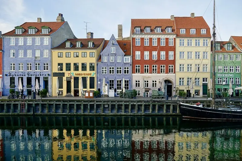 Nihavn ou "nouveau port" à Copenhague.