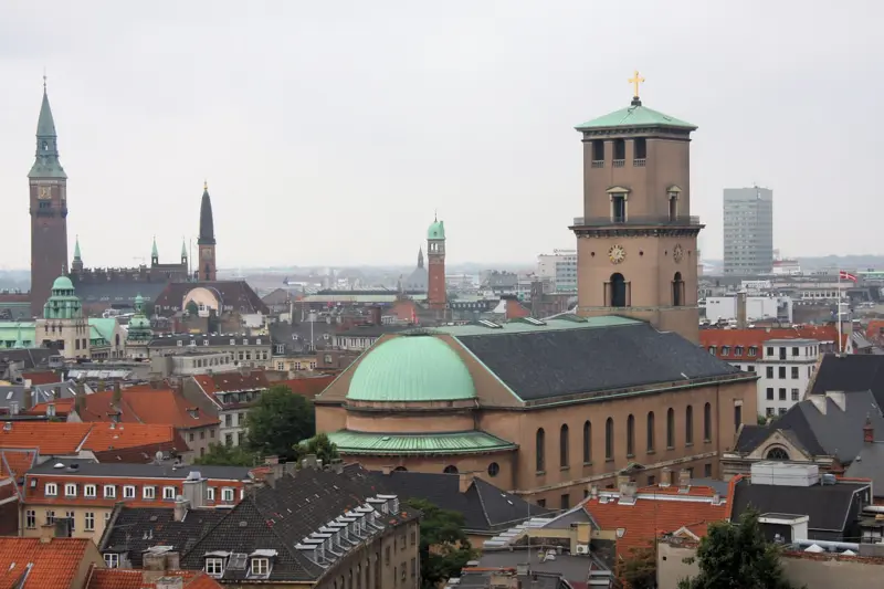 La Cathédrale de Copenhague.