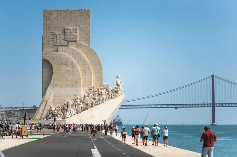 Monumento alle Scoperte a Lisbona