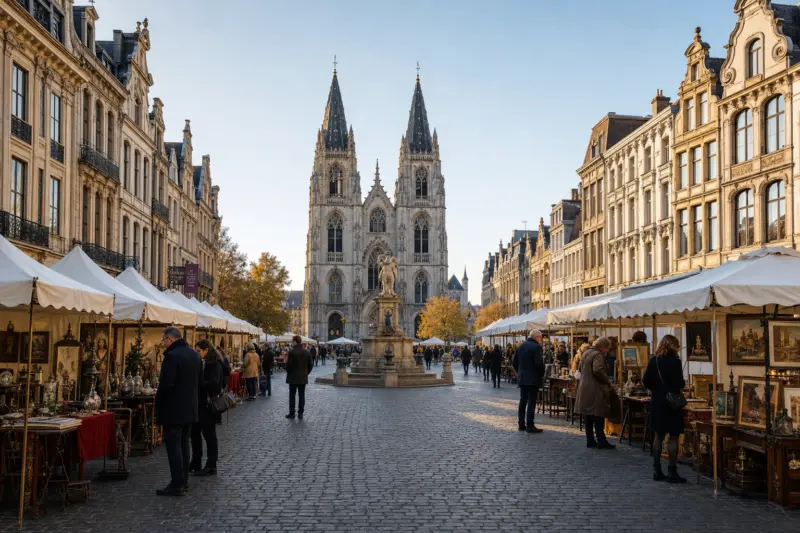 The Sablon Quarter & Place du Grand Sablon