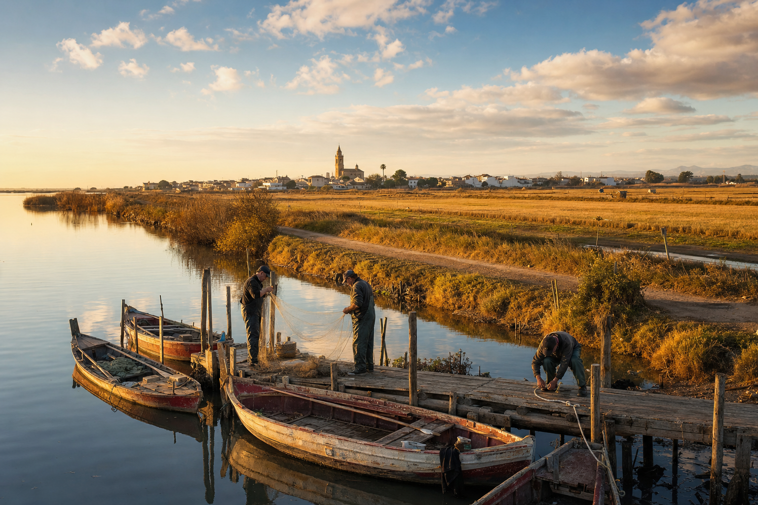 Excursion d'une journée à l'Albufera depuis Valence : Balades en bateau, paella et rizières expliquées