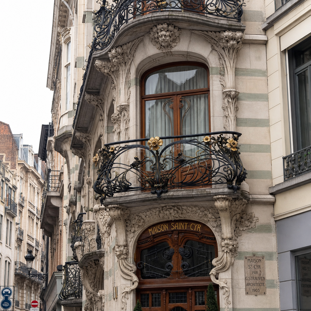 Art Nouveau Gevels, Koninklijke Galerieën en Stripmuren: Brussel’s Gratis Culturele Canvas