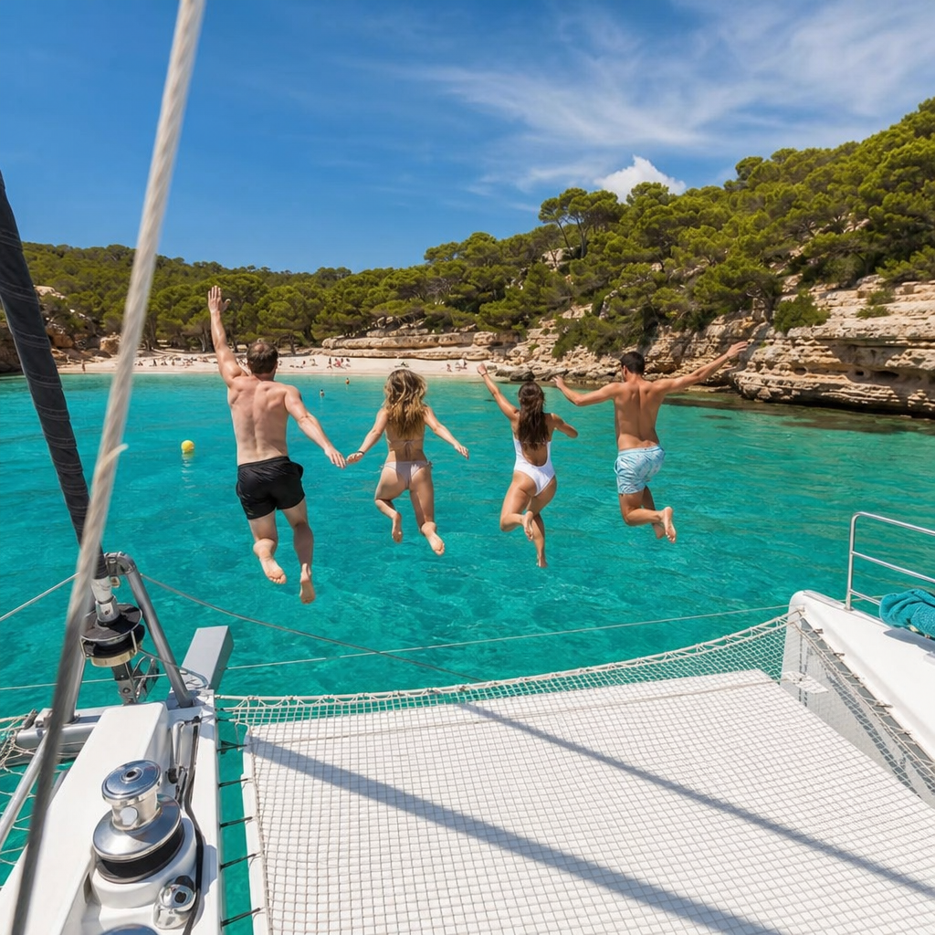 Catamaran vs. Voilier vs. Location Privée : Choisir l'expérience bateau idéale à Ibiza