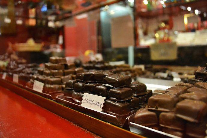 Chocolade proeven