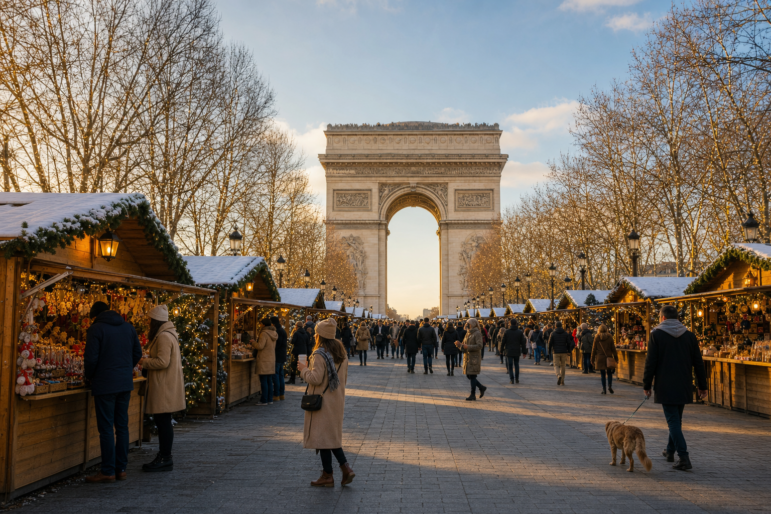 Paris Christmas Markets 2026: Where to Go, What to Expect &amp; How to Combine Them with a <em>City Tour</em>
