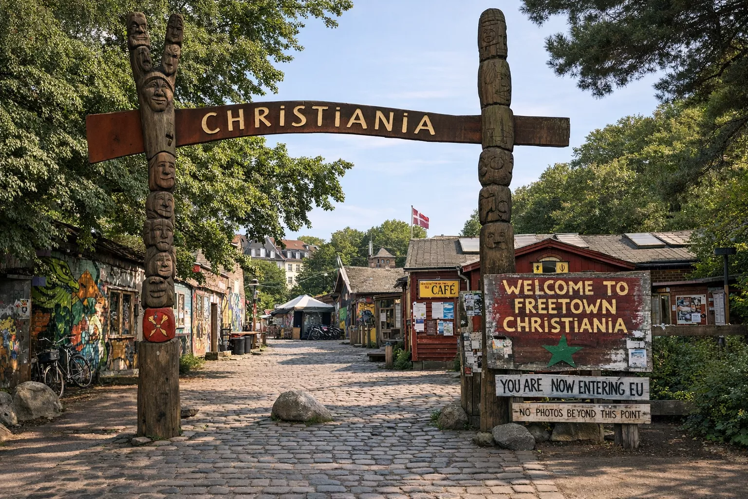 Descubre la Ciudad Libre de Christiania