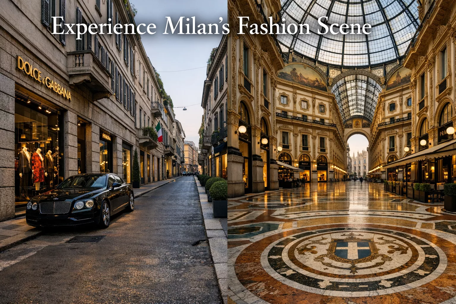 Experimenta la escena de la moda de Milán