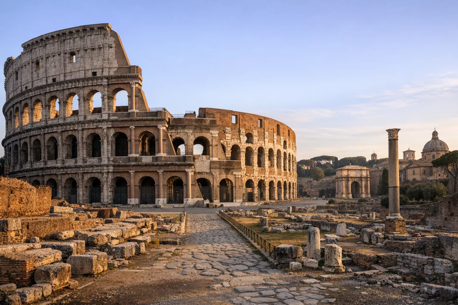 Explora el Coliseo y el Foro Romano
