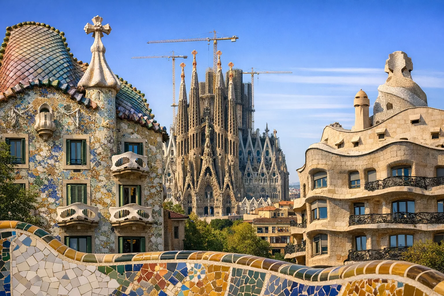 Esplora i Capolavori di Gaudí