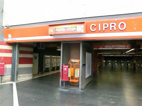 Metrostation Cipro/ Vaticaanse Musea